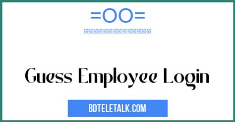 guess employee login|guess sign in.